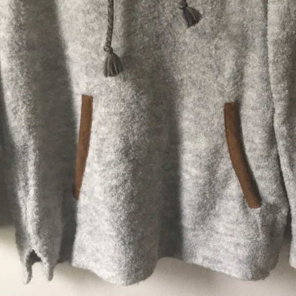 Koto Gray Hoodie Sweatshirt Size Small - Picture 3 of 5
